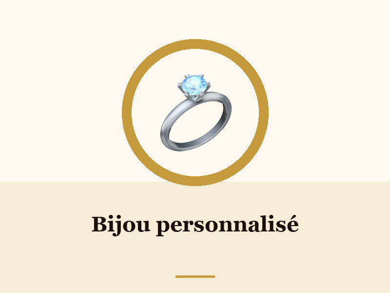 Bijou personnalisé