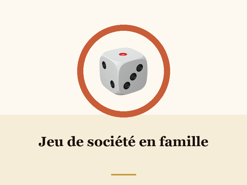 Jeu de société en famille