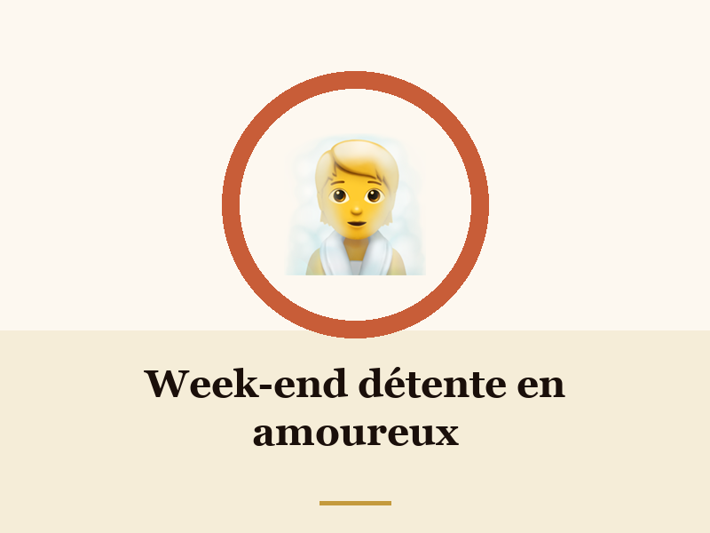 Week-end détente en amoureux